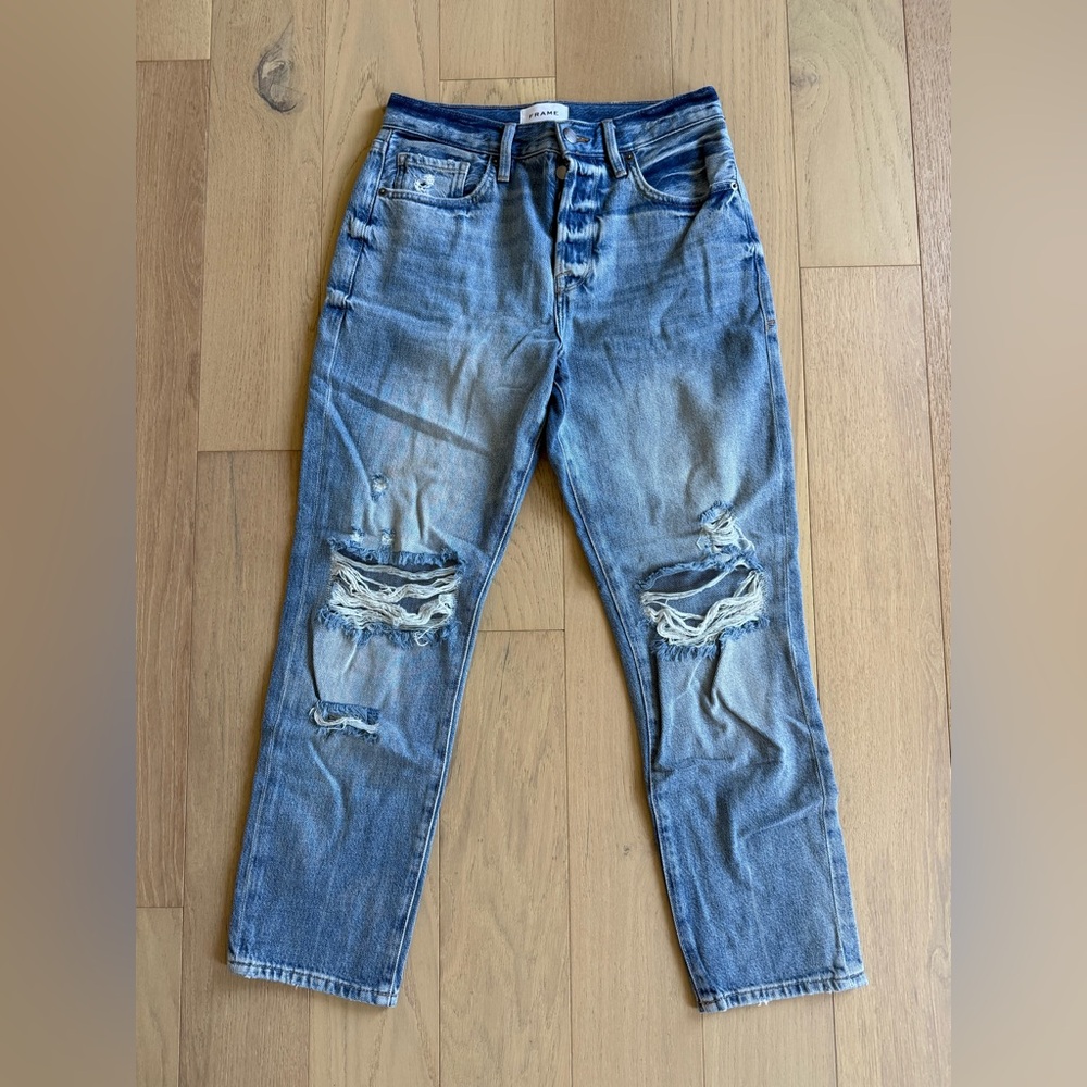 FRAME Le Original Ripped Jeans